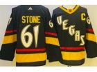 Adidas Vegas Golden Knights #61 Mark Stone Black 2023 Reverse Jersey