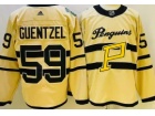 Adidas Pittsburgh Penguins #59 Jake Guentzel Cream Classic Jersey