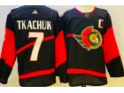 Ottawa Senators #7 Brady Tkachuk Black 2023 Reverse Jersey