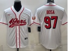 San Francisco 49ers #97 Nick Bosa White Color Rush Baseball Jersey