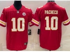 Kansas City Chiefs #10 Isiah Pacheco Red Limited Football Jersey