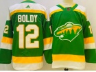 Minnesota Wild #12 Matt Boldy Green 2023 Reverse Jersey