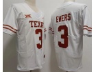 Texas Longhorns#3 Quinn Ewers White Jersey