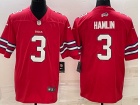 Buffalo Bills #3 Damar Hamlin Red Limited Jersey