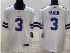 Buffalo Bills #3 Damar Hamlin White Limited Jersey