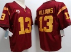 USC Trojans #13 Caleb Williams Red Limited Jersey