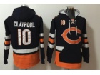 Chicago Bears #10 Chase Claypool Blue Hoodies