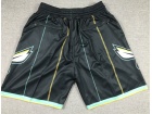 Charlotte Hornets Black CLT 2023 City With Pockets Shorts