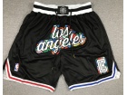 Los Angeles Clippers Black 2023 City With Pockets Shorts