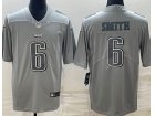 Philadelphia Eagles #6 DeVonta Smith Grey Atmosphere Jersey