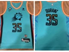 Jordan Phoenix Suns #35 Kevin Durant Blue 2022-23 City Jersey