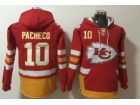 Kansas City Chiefs #10 Isiah Pacheco Red Hoodies