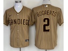 Nike San Diego Padres #2 Xander Bogaerts Tan Cool Base Jersey