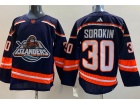 New York Islanders #30 Ilya Sorokin Blue 2023 Reverse Jerseys