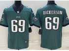 Philadelphia Eagles #69 Landon Dickerson Green Limited Jersey