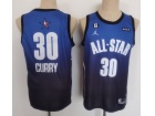 Golden State Warriors #30 Stephen Curry Blue 2023 All Star Jersey