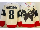 Washington Capitals #8 Ovechkin White 2023 Stadium Jersey