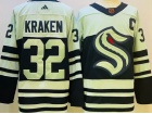 Seattle Kraken #32 Kraken Blue 2023 Reverse Jersey