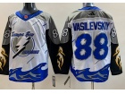 Adidas Tampa Bay Lightning #88 Andrei Vasilevskiy White 2023 Reverse Jersey