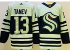 Seattle Kraken #13 Brandon Tanev Blue 2023 Reverse Jersey