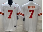 Kansas City Chiefs #7 Harrison Butker White Limited Football Jersey