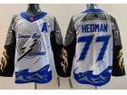 Adidas Tampa Bay Lightning #77 Victor Hedman White 2023 Reverse Jersey