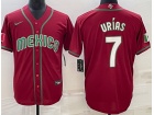 Mexico  #7 Julio Urias Red Jersey