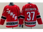 Adidas Carolina Hurricanes #37 Andrei Svechnikov Red 2023 Reverse Jersey