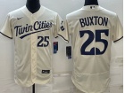 Nike Minnesota Twins #25 Byron Buxton Cream Twins Cities Flexbase Jersey