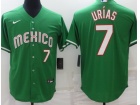 Mexico #7 Julio Urias Green Jersey