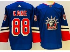 New York Rangers #88 Patrick Kane Blue 2023 Reverse Jersey