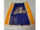 Los Angeles Lakers #24 Kobe Bryant Purple With Pockets Shorts