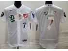 Nike Los Angeles Dodgers #7 Julio Urias White Speical Flexbase Jersey