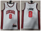 Nike Chicago Bulls #8 Zach Lavine White 2022-23 City Jersey