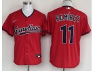 Cleveland Guardians #11 Jose Ramirez Red Cool Base Jersey