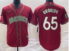 Mexico #65 Jose Urquidy Red Jersey