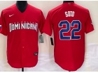 República Dominicana #22 Juan Soto Red Jersey