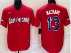 República Dominicana #13 Manny Machado Red Jersey