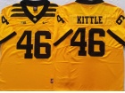 Iowa Hawkeyes #46 George Kittle Yellow Jersey