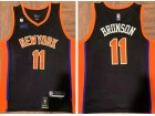 New York Knicks #11 Jalen Brunson Black Jersey