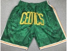 Boston Celtics Green Tiger Year Shorts