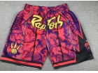 Toronto Raptors Red Tiger Year Shorts