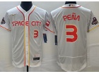 Houston Astros #3 Jeremy Pena White 2023 City Flexabse Jersey