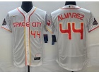 Houston Astros #44 Yordan Alvarez White 2023 City Flexabse Jersey