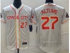 Houston Astros #27 Jose Altuve White 2023 City Flexabse Jersey