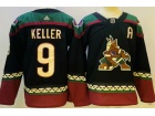 Adidas Phoenix Coyotes #9 Clayton Keller Black Jersey