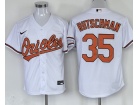 Nike Baltimore Orioles #35 Adley Rutschman White Cool Base Jersey