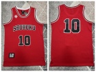 Slam Dunk Shohoku #10 Red Movie Basketball Jersey