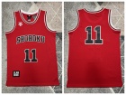 Slam Dunk Shohoku #11 Red Movie Basketball Jersey