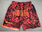 Miami Heat Red Tiger Year Shorts